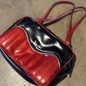 Trophy Queen Retro Tuck and Roll Purse